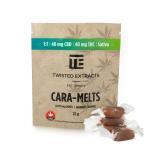 Twisted Extracts Cara-Melts Sativa 1:1 (40mg THC: 40mg CBD)