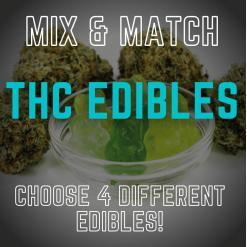 4-Pack Mystic Medibles (THC) – Mix & Match – Choose Multiple Flavours
