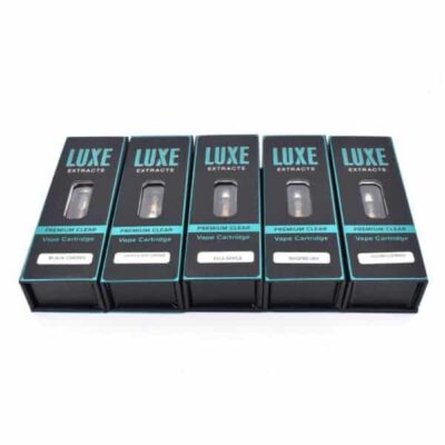 Alternative view of Luxe Extracts Vape Cartridges 600mg/1200mg