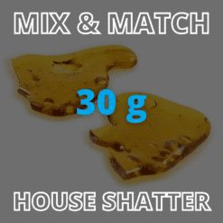 30g House Shatter – Mix & Match – Choose Multiple Strains