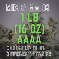 1-lb (16 Oz) with 16 Different Strains (AAAA) – Mix & Match – Build Your Own