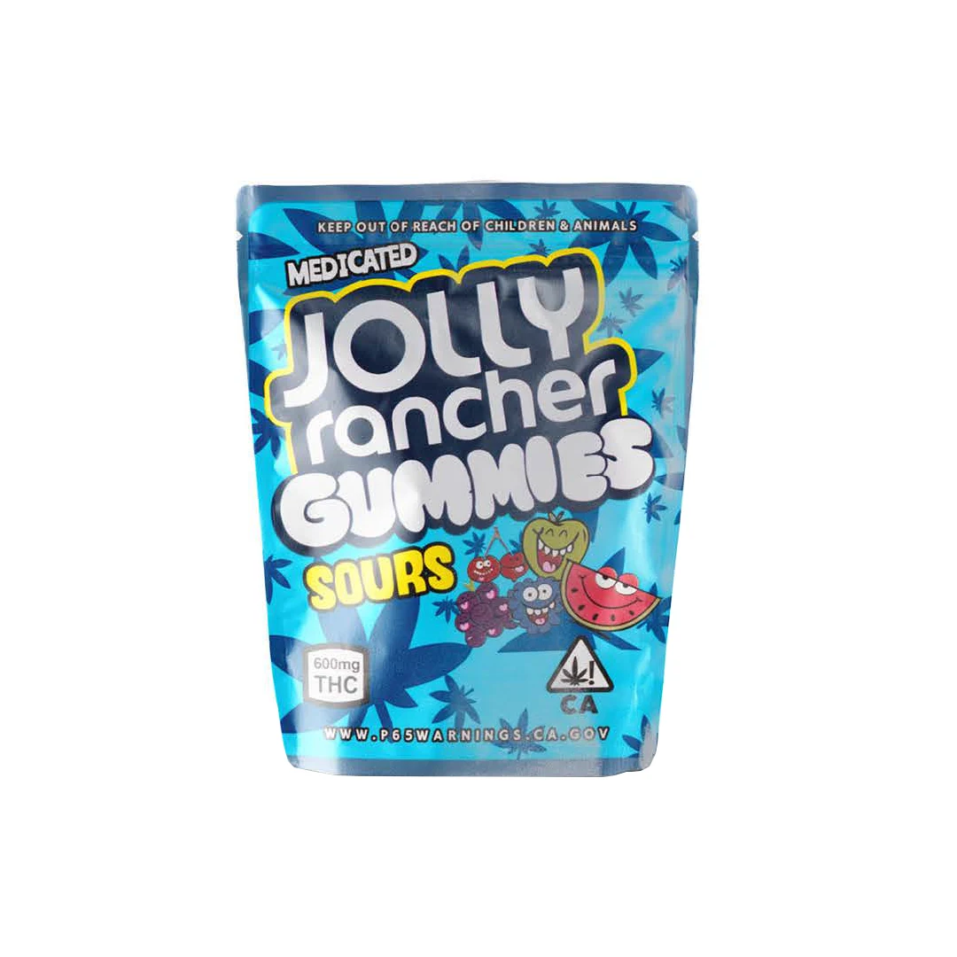 Medicated Jolly Rancher Gummies (600mg THC) – Sours