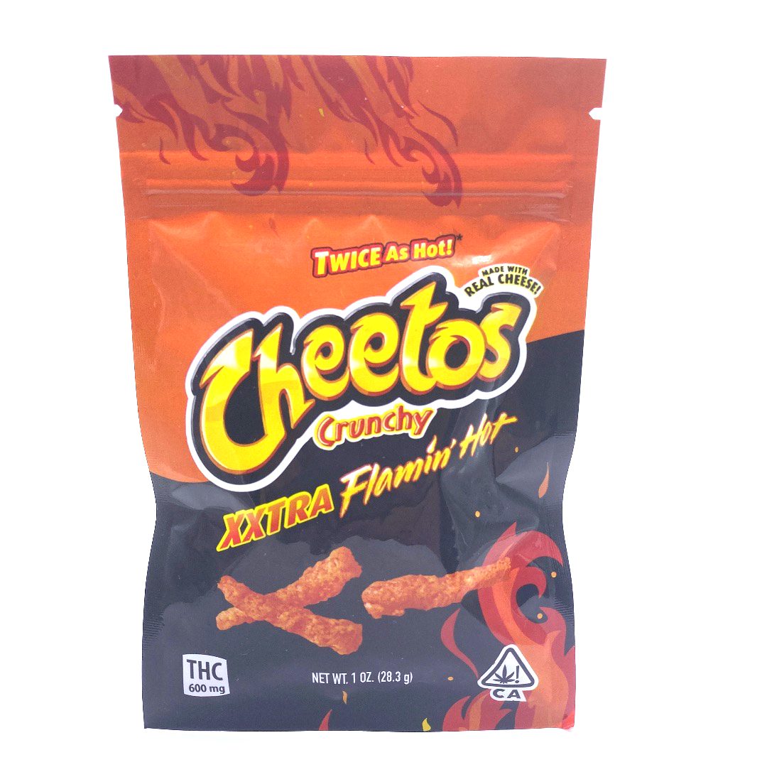 Cheetos Crunchy Xxtra Flamin’ hot (600mg THC)